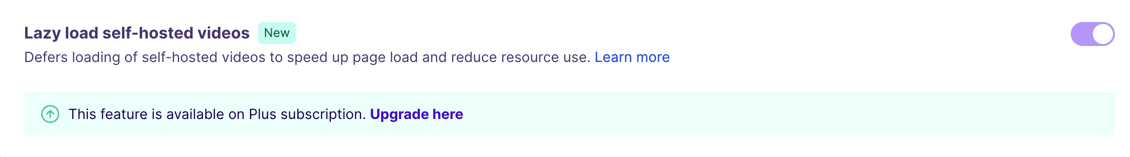 Lazy load self-hosted videos by nitropack
